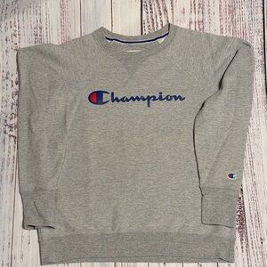 Champion Large Women’s Sweatshirt Gray
